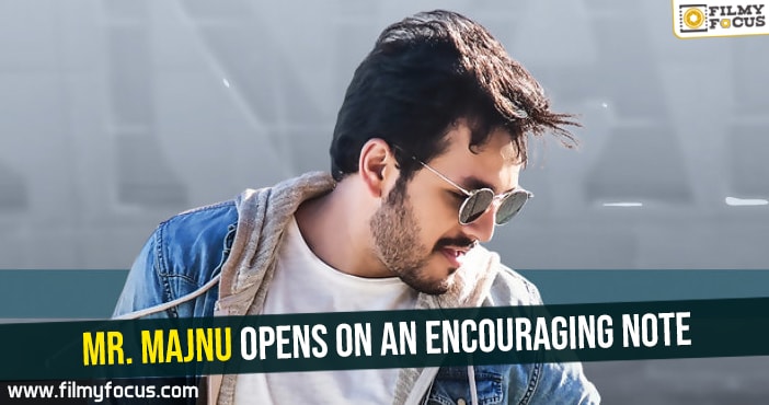 Mr. Majnu opens on an encouraging note