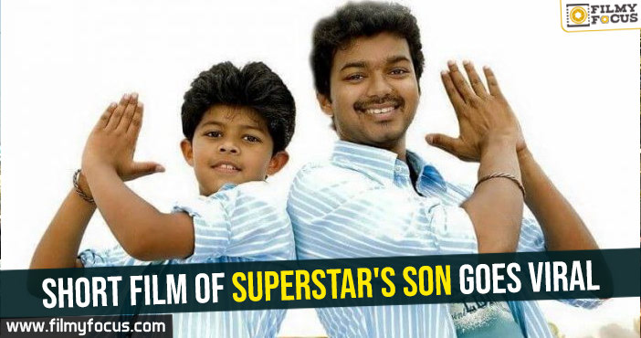 Short film of superstar’s son goes viral