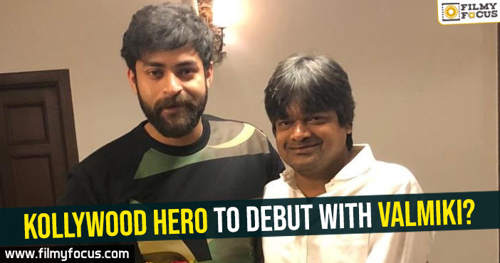 Kollywood hero to debut with Valmiki?