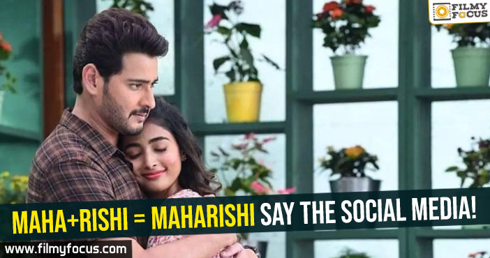 Maha+Rishi = Maharishi say the social media!