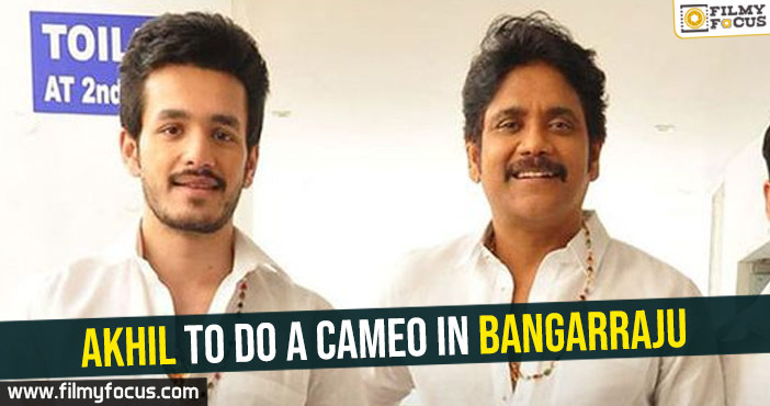 Akhil to do a cameo in Bangarraju