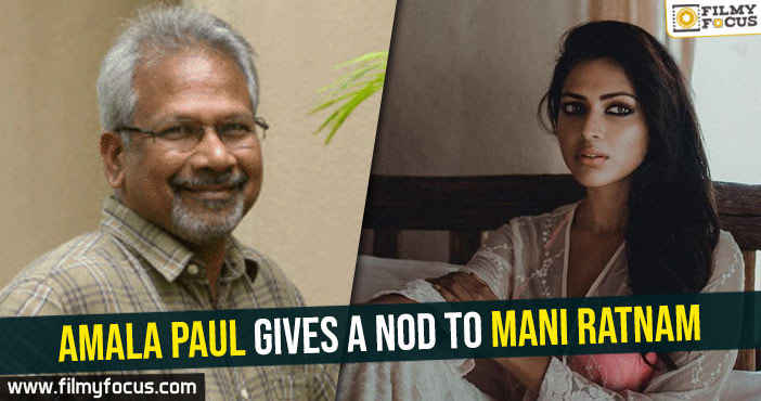 Amala Paul gives a nod to Mani Ratnam