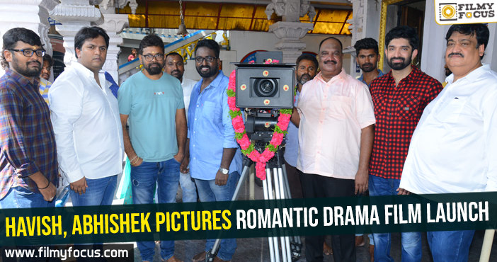 Havish, Abhishek Pictures Romantic Drama Film Launch