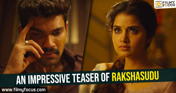 An impressive teaser of Rakshasudu