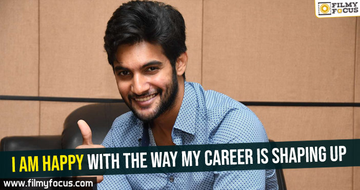 I am happy with the way my career is shaping up: Aadi Saikumar