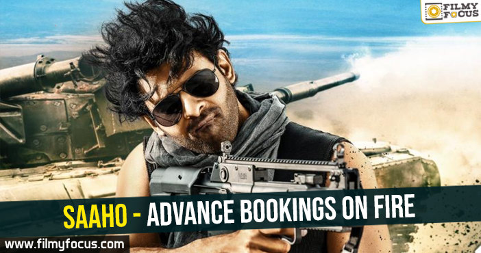 Saaho – Advance Bookings on fire