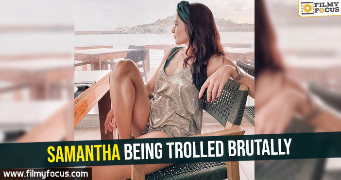 Samantha being trolled brutally