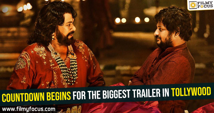 Countdown begins for the biggest trailer in Tollywood-Sye Raa