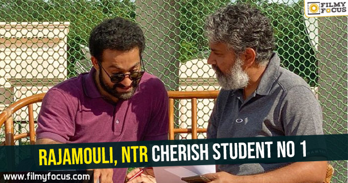 Rajamouli, NTR cherish Student No 1