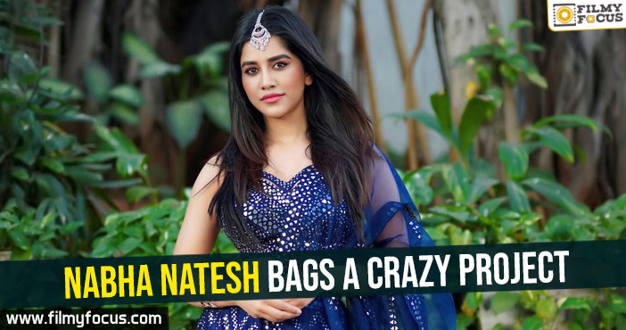 Nabha Natesh bags a crazy project