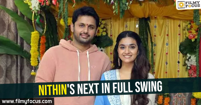 Nithin’s next in full swing