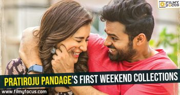Pratiroju Pandage's first weekend collections