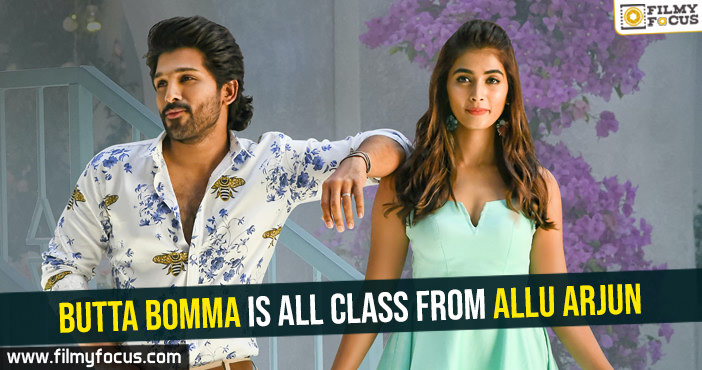 Butta Bomma is all class from Allu Arjun