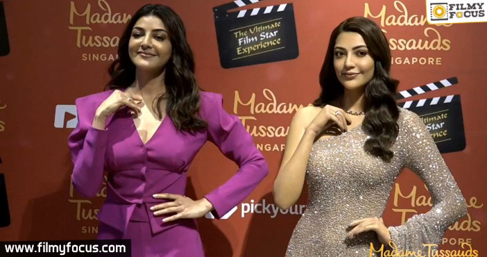 Kajal’s prestigious wax statue unveiled