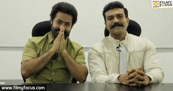 Jr NTR and Ram Charan urge people not to panic