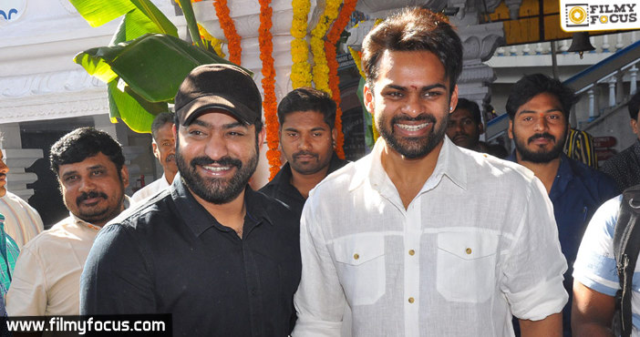 Jr NTR and Sai Dharam Tej Bat for PM Modi’s Janata curfew