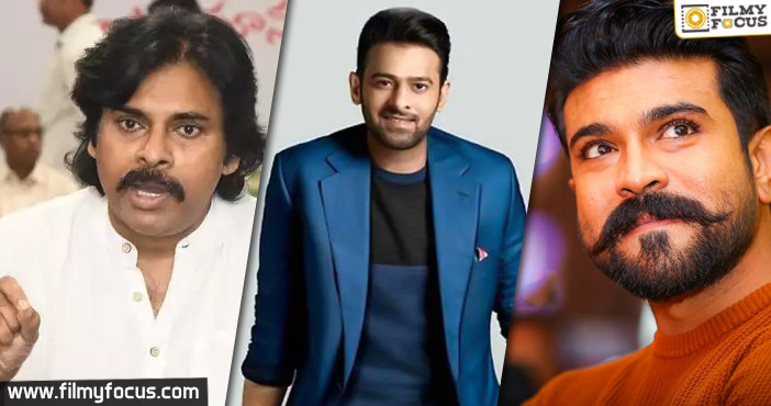 Pawan Kalyan, Prabhas, Charan donate big for Corona relief