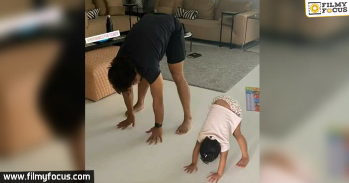 Allu Arjun and his daughter in a cute photo!