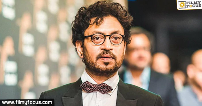 Legendary Actor Irrfan Khan passes away