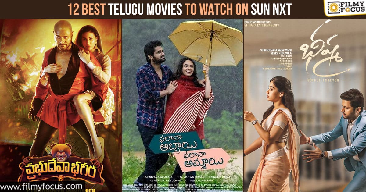 12 Best Telugu Movies to Watch on Sun NXT - Filmy Focus