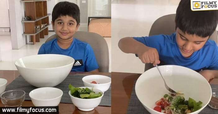 Allu Ayaan turns a chef!