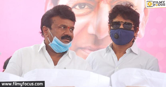 Nagarjuna thanks Talasani and KCR for constant help