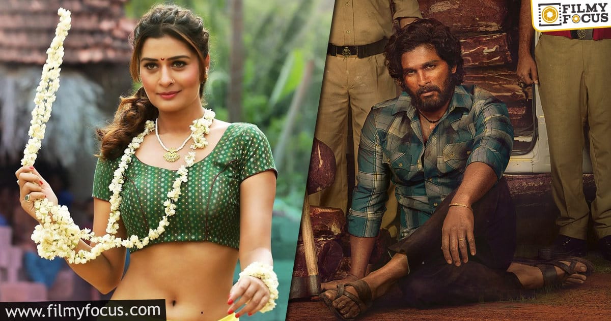 RX100’s beauty sizzling item number in Allu Arjun’s film?