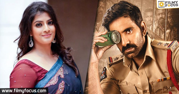 Varalakshmi playing second lead in Ravi Teja’s film?