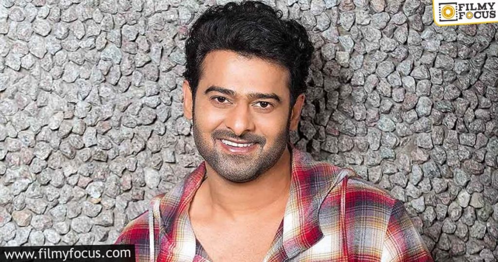 Director Confirm For Prabhas Bollywood Entry