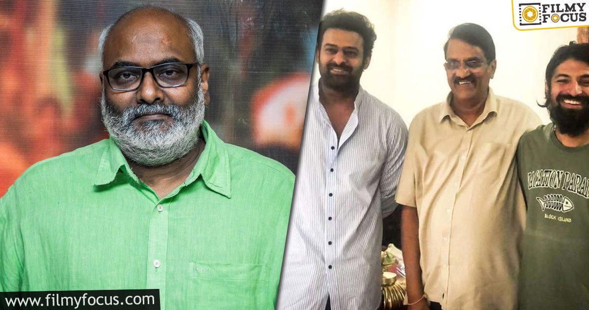 MM Keeravani music for Prabhas-Nag Ashwin movie?