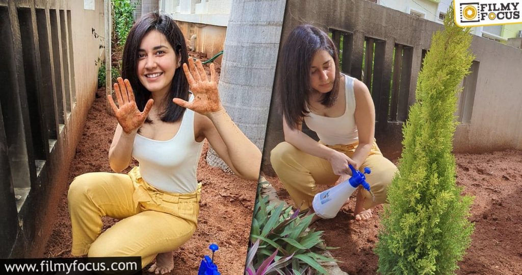 Raashi Gets Dirty As She Accepts That Challenge