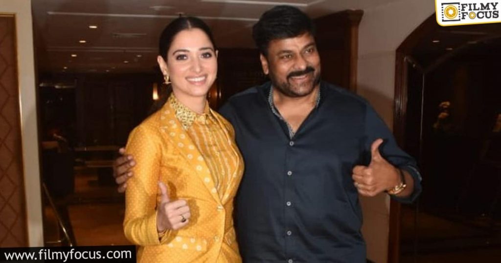 Tamannah's Special Surprise In Acharya