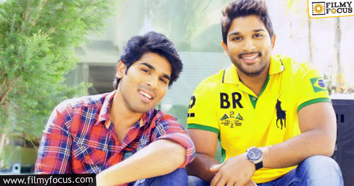 Allu Arjun supports Allu Sirish’s new move!