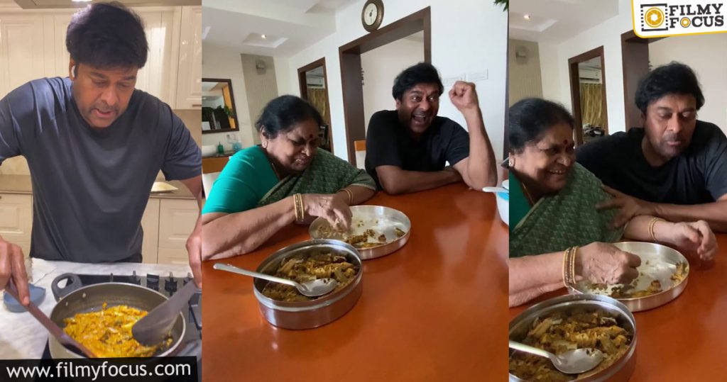 Megastar's Cooking Video Wins Over Twitterati