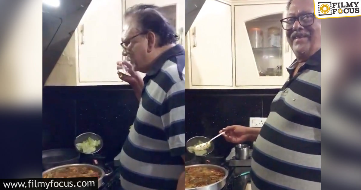 Senior Actor Krishnam Raju also joins “Cooking Stars”!