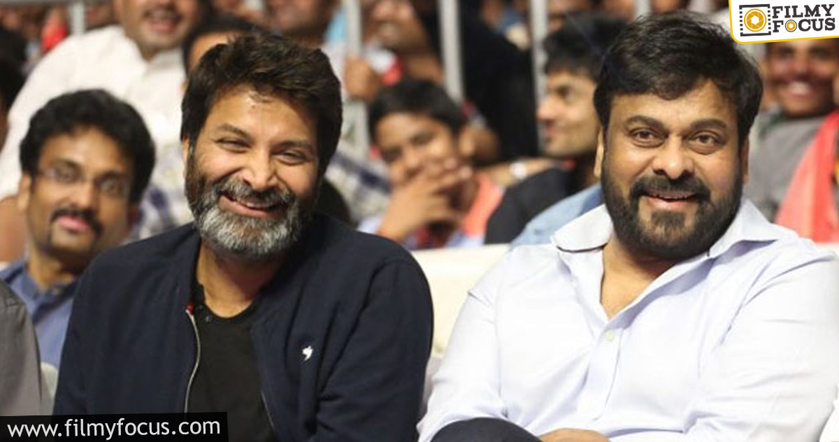 Trivikram to narrate a line to Mega Star?