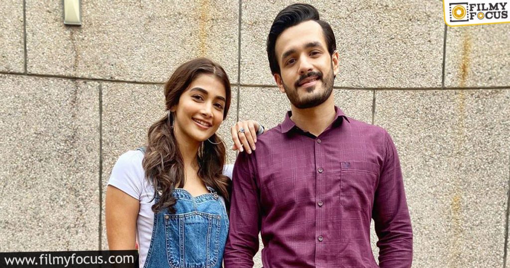 Akhil Joins The Shoot And Shares This Pic