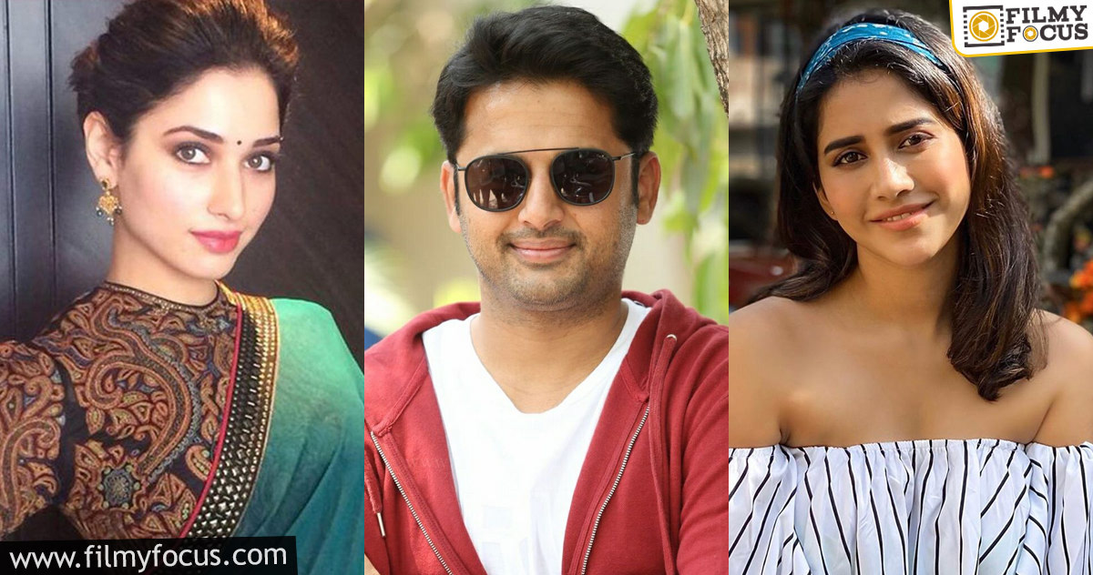 Tamannaah, Nabha Natesh Finalized For Nithiin, Merlapaka Gandhi, Sreshth Movies Film