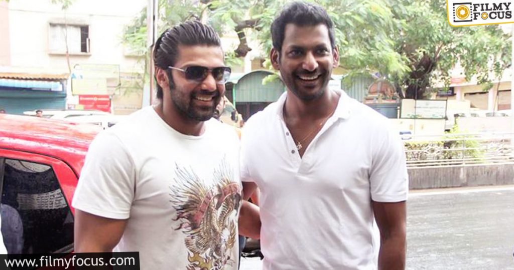 Arya And Vishal's Film Shoot Starts