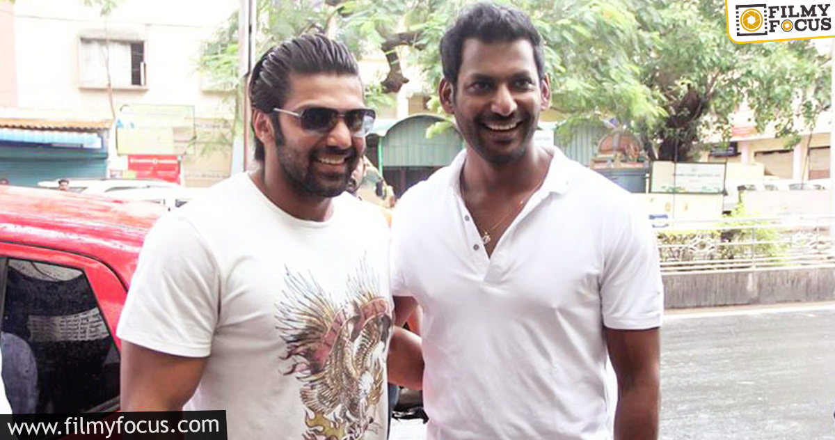 Arya and Vishal’s film shoot starts