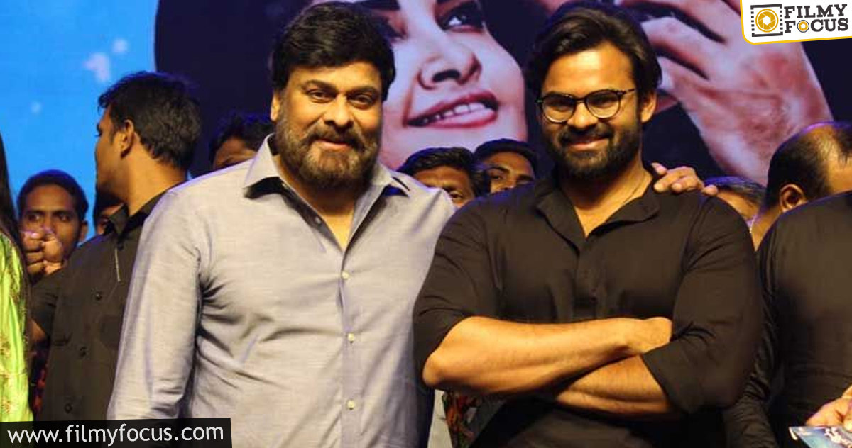 Chiranjeevi, Ram Charan wish Sai Tej specially!