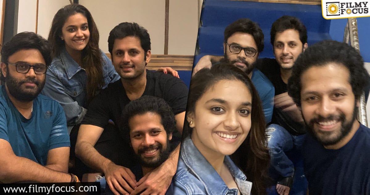 Post lockdown schedule wrapped up for Nithiin’s Rang De