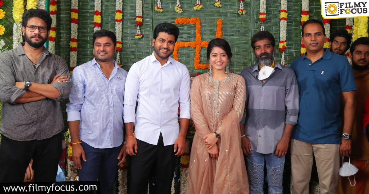 Sharwanand, Rashmika Mandanna’s Aadaalloo Meeku Johaarlu Launched