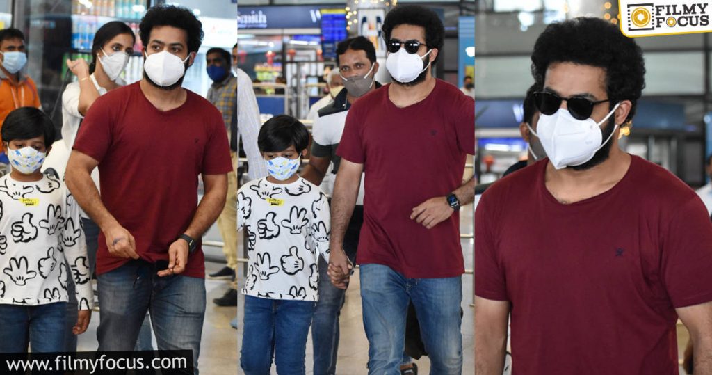 After A Holiday, Ntr Back In The City