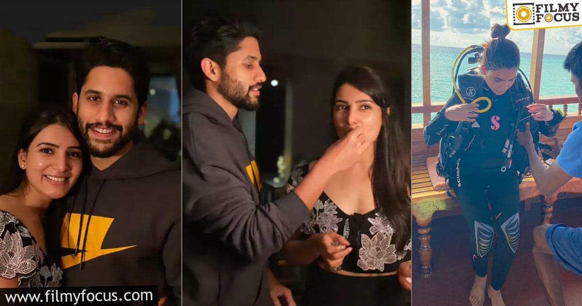 Naga Chaitanya celebrates his birthday in the Maldives