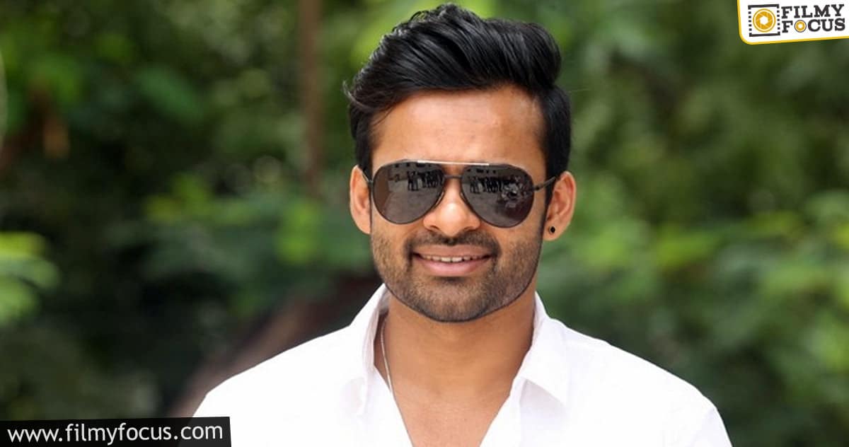 Sai Dharam Tej’s political drama progressing well!