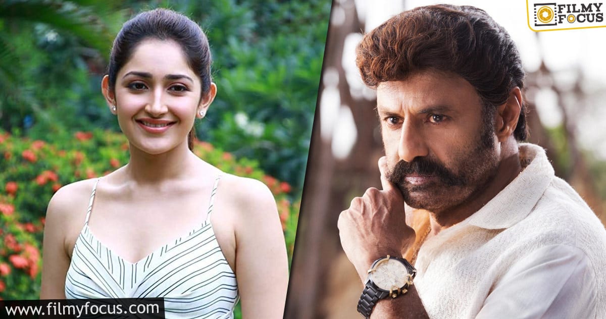 Sayyeshaa Saigal confirmed as one of the female leads for Balayya’s film