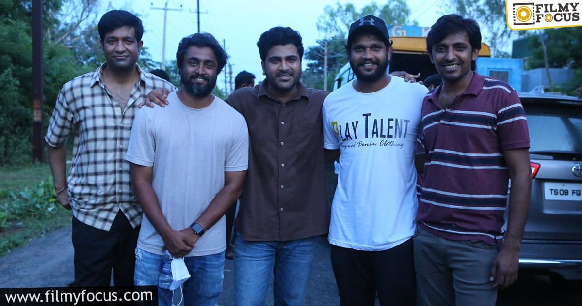 Sharwanand, Shree Karthick, Dream Warrior Pictures Film Shoot Wrapped Up