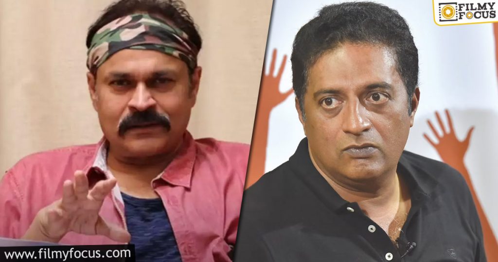 War Of Words Continues Between Naga Babu And Prakash Raj