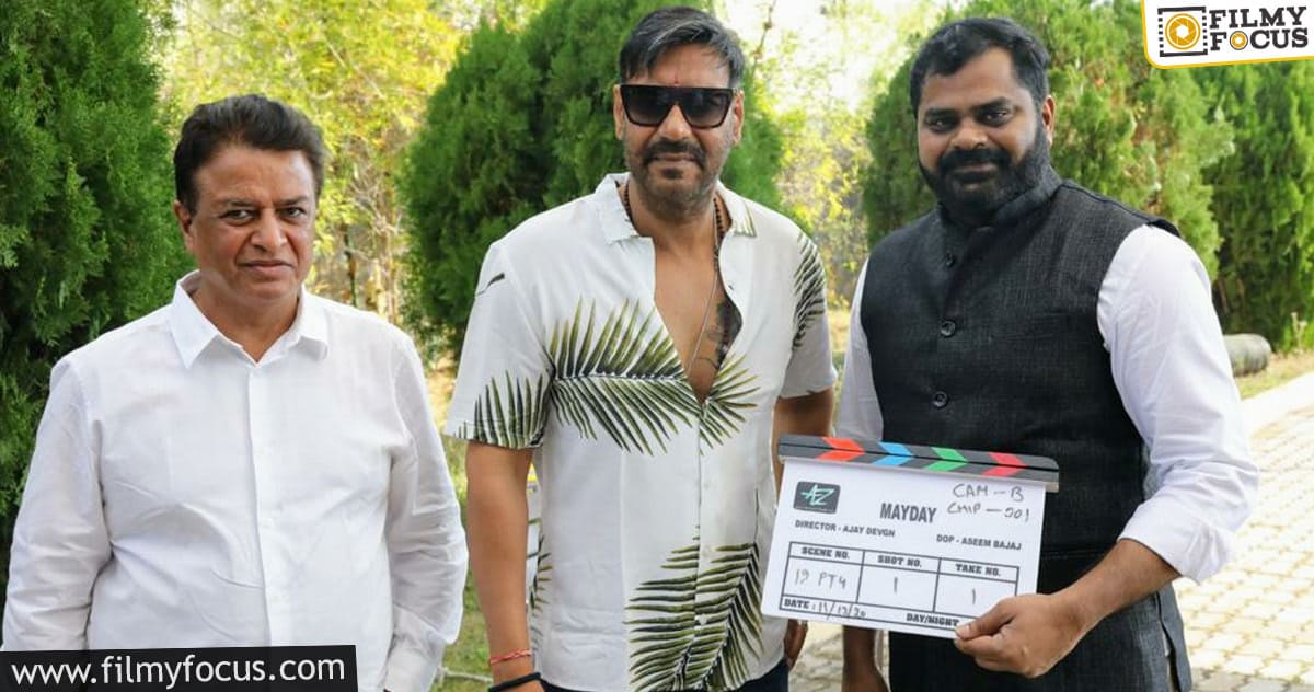 Amitabh Bachchan-Ajay Devgn’s ‘MayDay’ goes on floors in Hyderabad